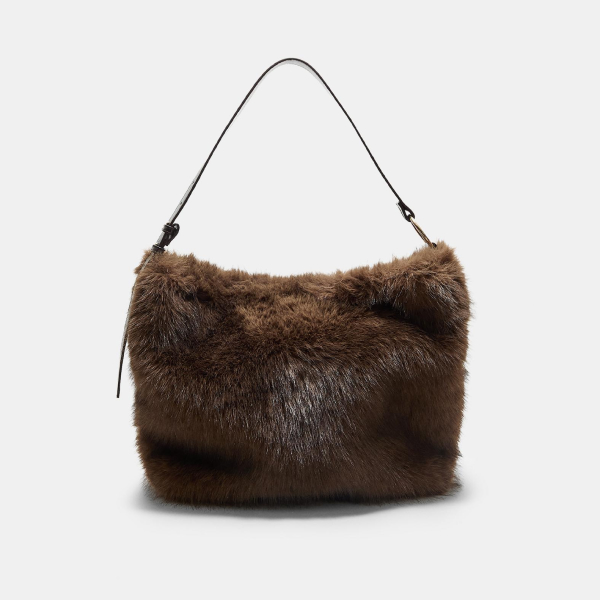 کیف پشمی دسته کوتاه