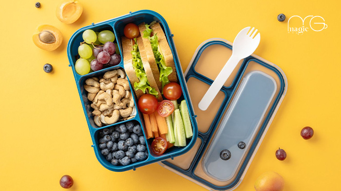 مزایای استفاده از ظرف غذا در طی روز